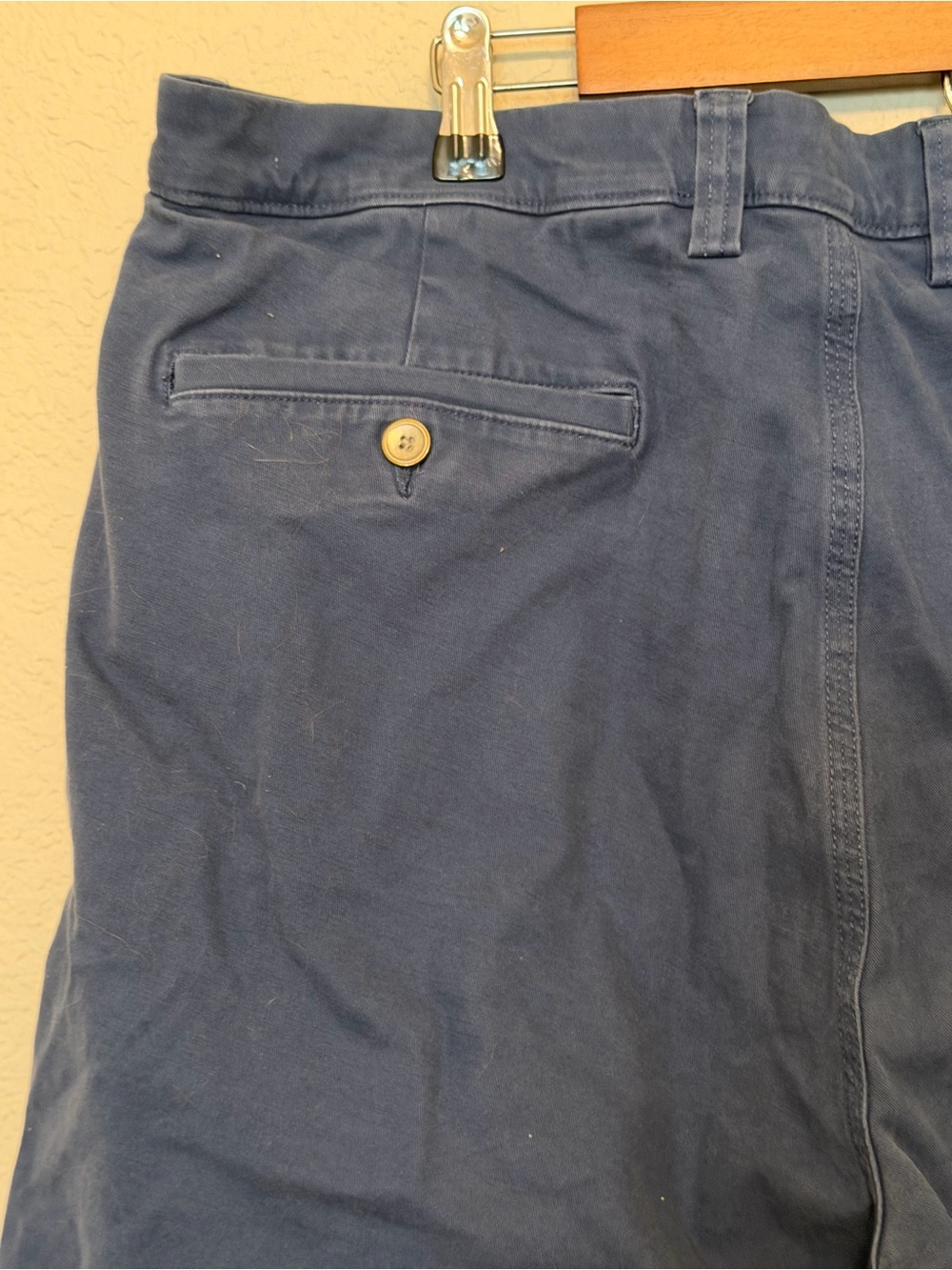 Duluth Trading DuluthFlex Ballroom Blue Relaxed Fit Casual Style Shorts Size 38 - Picture 8 of 13